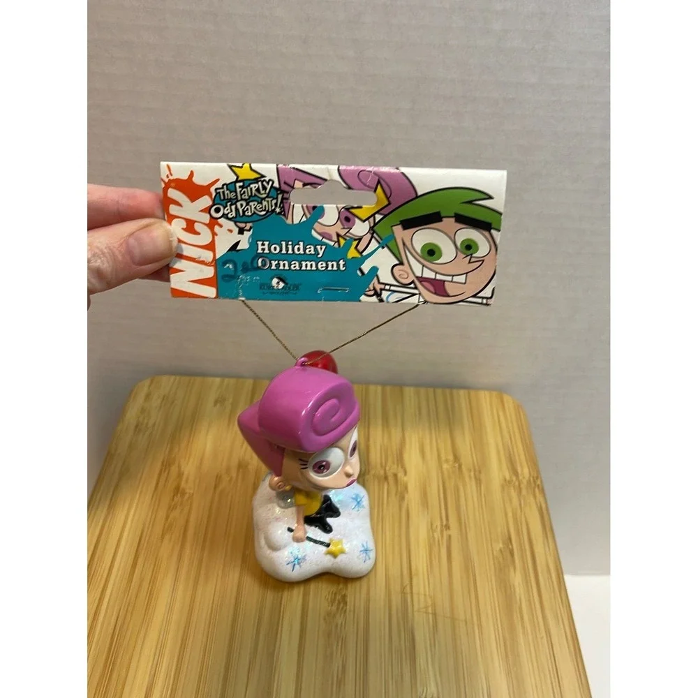 Vintage Y2K Nickelodeon The‎ Fairly Odd Parents Wanda Christmas ornament 2004